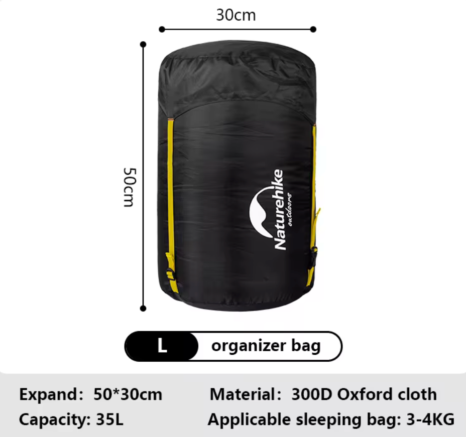 Bolsa De Compresión De Camping, Saco De Dormir Y Viaje