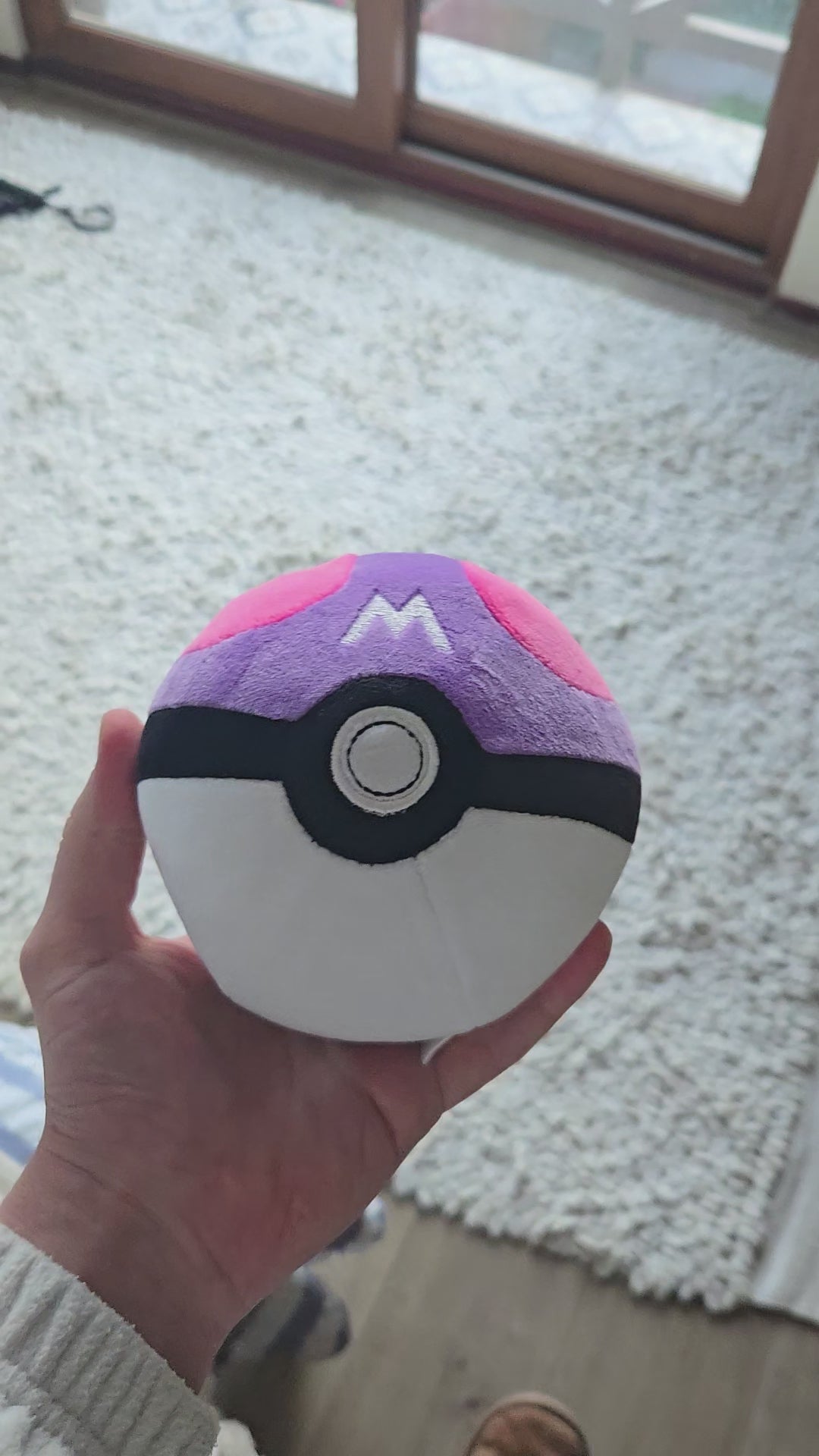Peluche Pokemon Master Ball 12 Cm Coleccionable