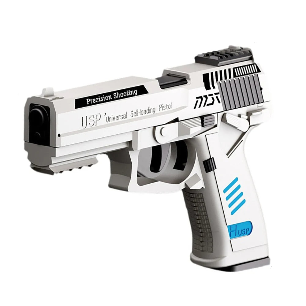 Pistola De Juguete Semiautomática Réplica De Usp Gris