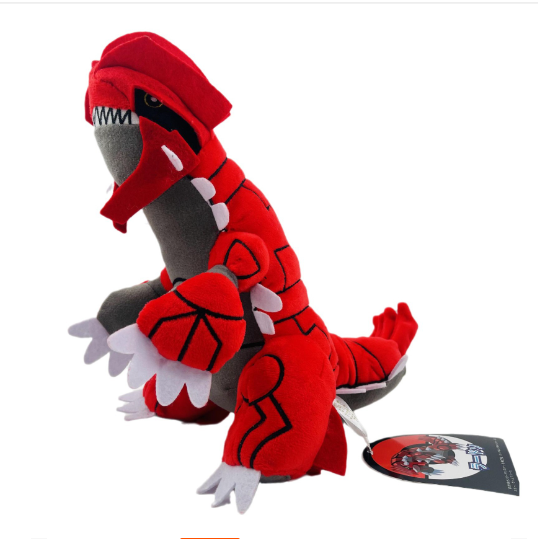 Peluche Pokemon Groudon 25-30cm