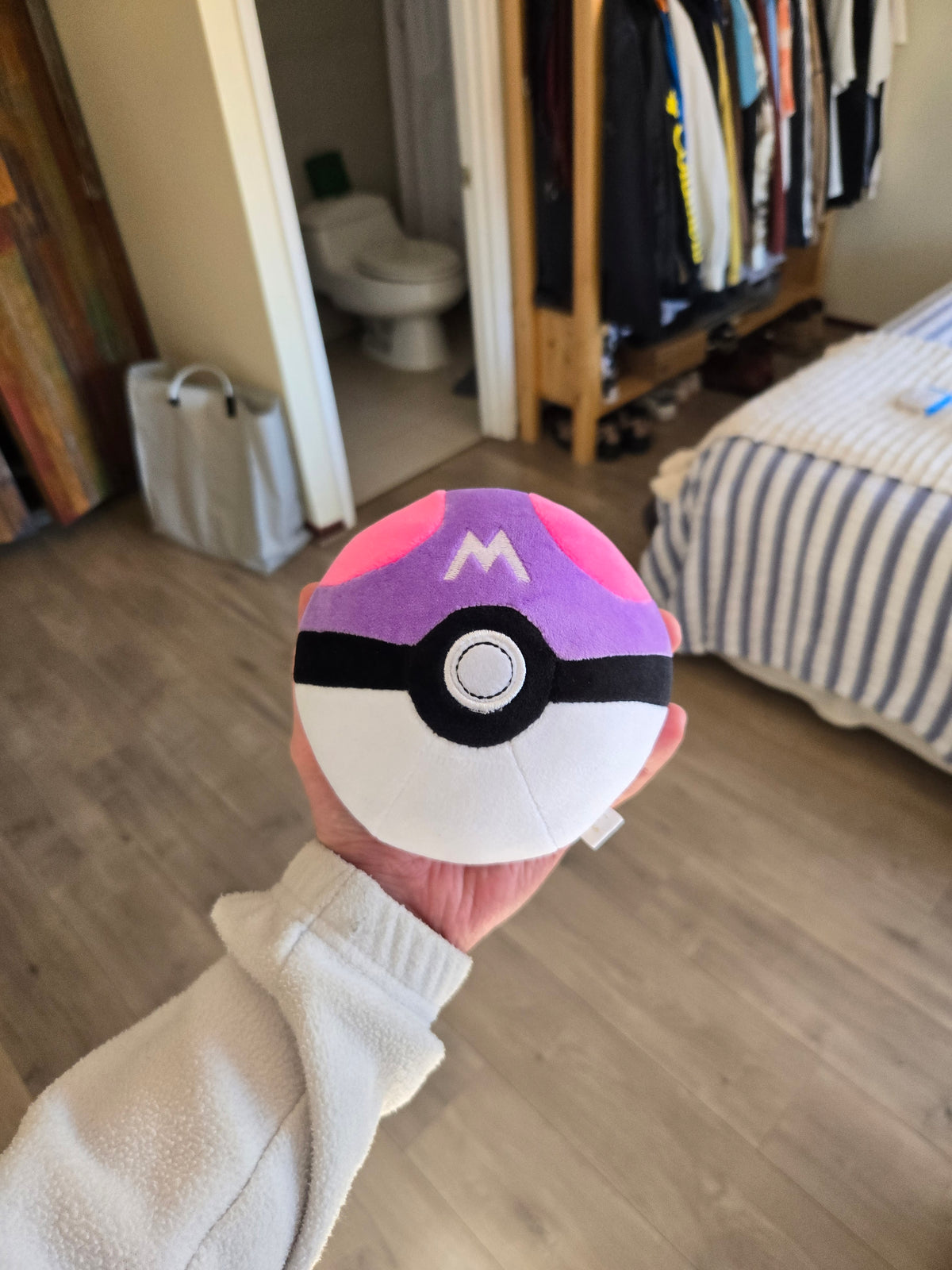 Peluche Pokemon Master Ball 12 Cm Coleccionable
